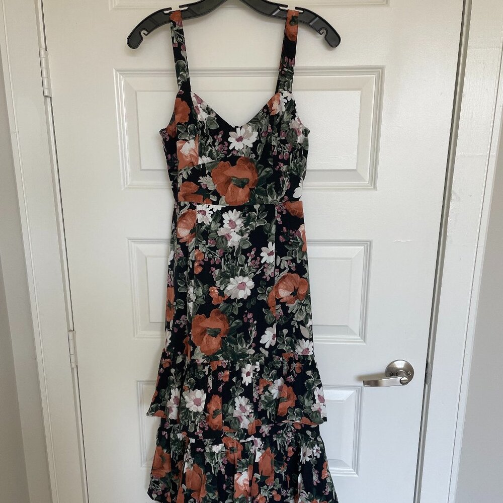 Abercrombie Ruffle Tiered Maxi Dress